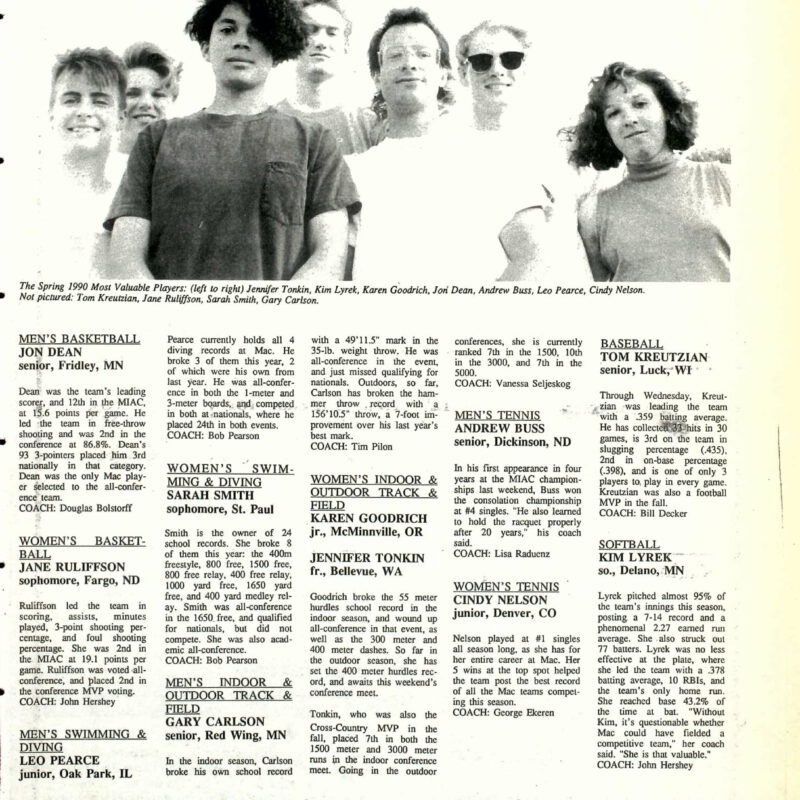 Mac Weekly May 11, 1990 Spring 1990 MVPs